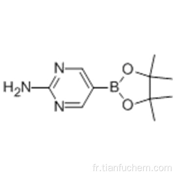 2-pyrimidinamine, 5- (4,4,5,5-tétraméthyl-1,3,2-dioxaborolan-2-yl) - CAS 402960-38-7